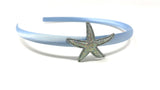 Blue Mermaid Starfish Headband