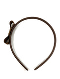 Brown Side Bow Headband