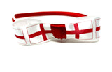 England St George Flag Side Bow Headband