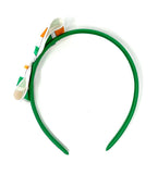 Irish Flag Bow Headband