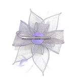 Lilac Feather Fascinator