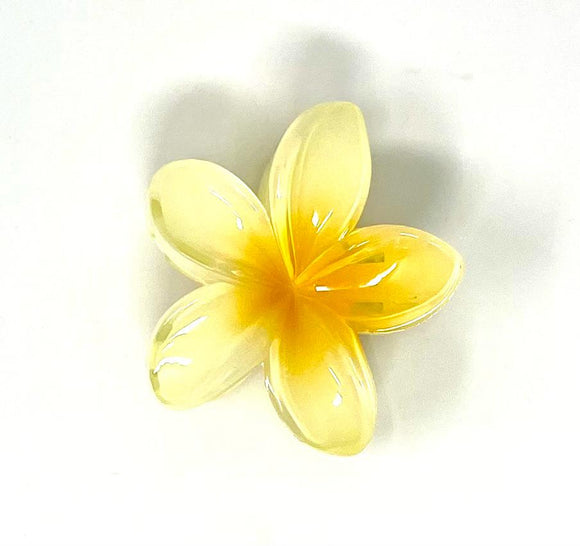 Yellow Flower Claw Clip Flower Hair Clip