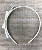 Ivory Side Bow Headband