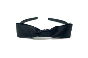 Alice in Wonderland Style Black Bow Headband