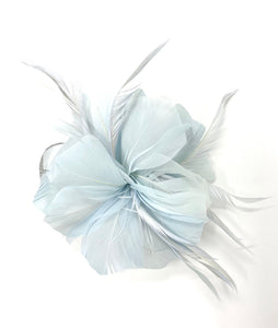 Blue hair clearance fascinator