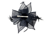 Black Feather Fascinator