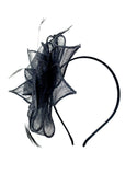 Black Feather Fascinator