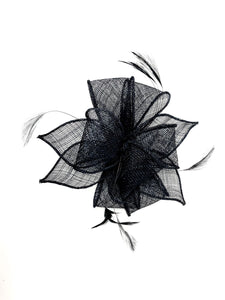 Black Feather Fascinator