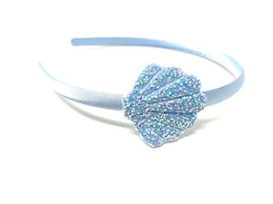 Blue Mermaid Shell Headband