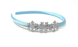 Princess Elsa Inspired Glitter Snowflake Headband