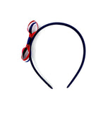 French Flag Side Bow Headband