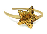 Gold Sequin Star Headband