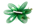 Green Feather Fascinator