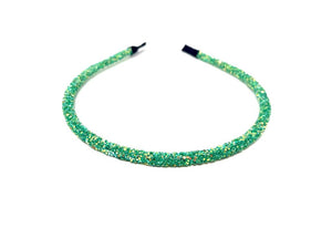 Green Glitter Headband