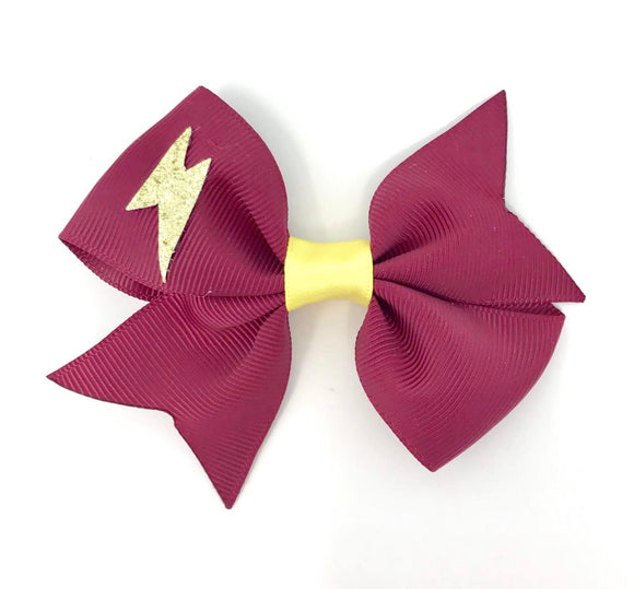 Lightening Bolt Hair Clip