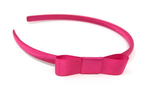 Hot Pink Side Bow Headband