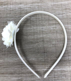 Ivory Flower Headband