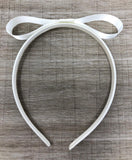 Ivory Matilda Style Bow Headband