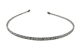 Ladies Thin Silver Sparkly Headband