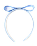 Light Blue Matilda Style Bow Headband