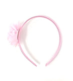 Baby Pink Chiffon Flower Headband