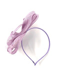 Lilac Feather Fascinator