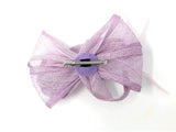 Lilac Feather Fascinator