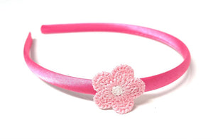 Lily Bobtail Inspired Pink Flower Headband