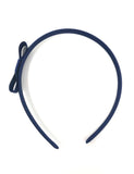 Navy Blue Side Bow Headband