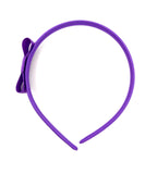 Purple Side Bow Headband