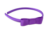 Purple Side Bow Headband