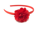 Red Flower Headband