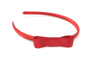 Red Bow Headband