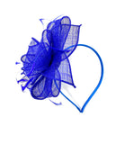 Royal Blue Feather Fascinator