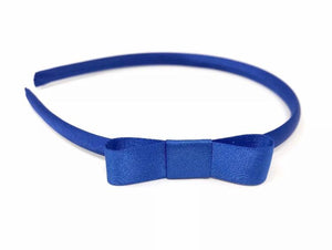 Royal Blue Side Bow Headband