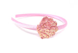 Pink Mermaid Shell Headband