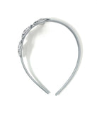 Silver Glitter Star Headband