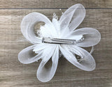 White Feather Fascinator