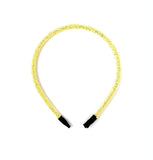 Yellow Glitter Headband